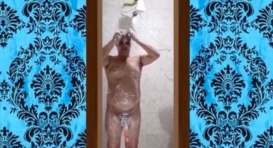 O Meu Banho Gostoso Com o Pau Duro 015