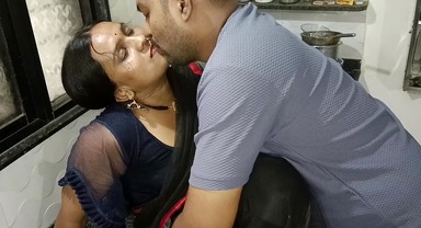 Real Married Indian Couple Hardcore Sex In Kitchen