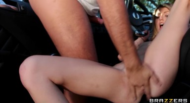 Riding Stick Shift With Staci Silverstone, Keiran Lee - Brazzers