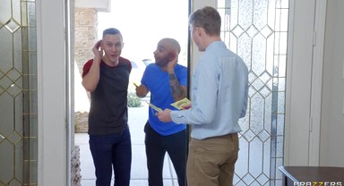 I'm Here For The Gangbang: Part 2 With Dorian Del Isla, Damon Dice, Oliver Davis, Jimmy Michaels, David Lee, Alex Mack, Lawson Jones, Katrina Colt - Brazzers