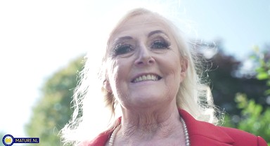 British Claire Knight Is A 68 Year Old Granny Who Craves A Big Black Cock To Fuck Her