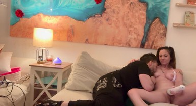 Little Pink In Stepbrother Comes Unannounced To Pound This Stepsister Pussy