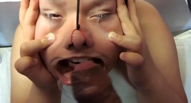 The Cock In The Face And The Cum In The Eyes