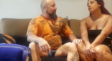 I Let My Stepsister-in-law Suck My Cock So She Can Be More Relaxed For Her Exam